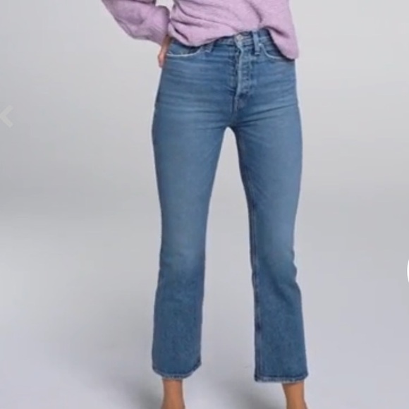 HUDSON Faye Ultra High-Rise Bootcut Crop Jean . New - Picture 5 of 5